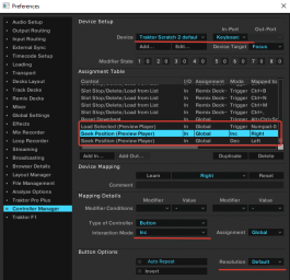 Mapping Traktor pro