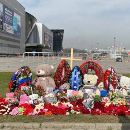 Мемориал жертвам теракта в «Крокусе»