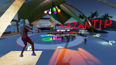 3dxchat самое крутое 3d Party в Midnight KAZANTIP