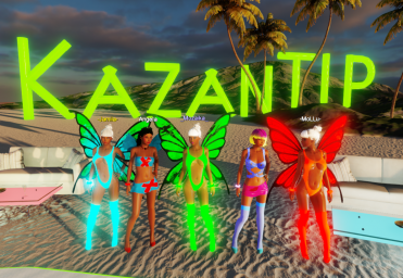 3d Party KAZANTIP в 3dxchat Ручат