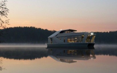 Россияне все больше интересуются плавучими домами как постоянным местом жительства